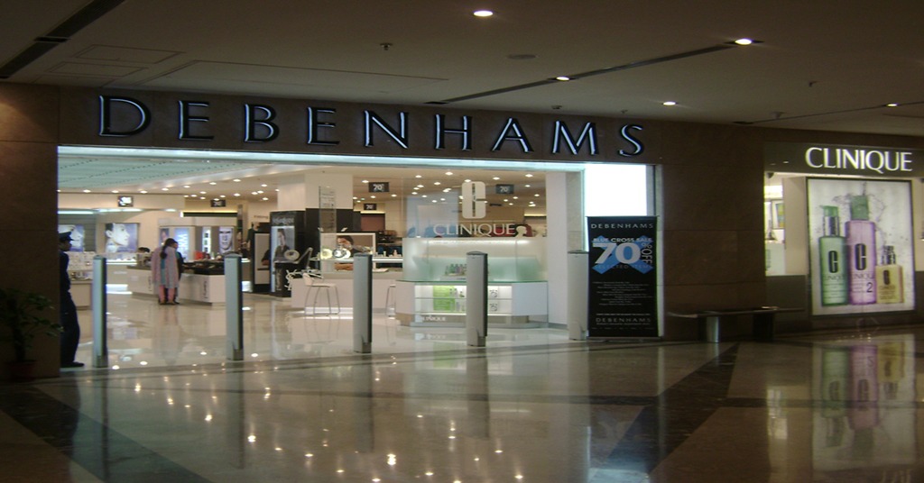 Boohoo Debenhams